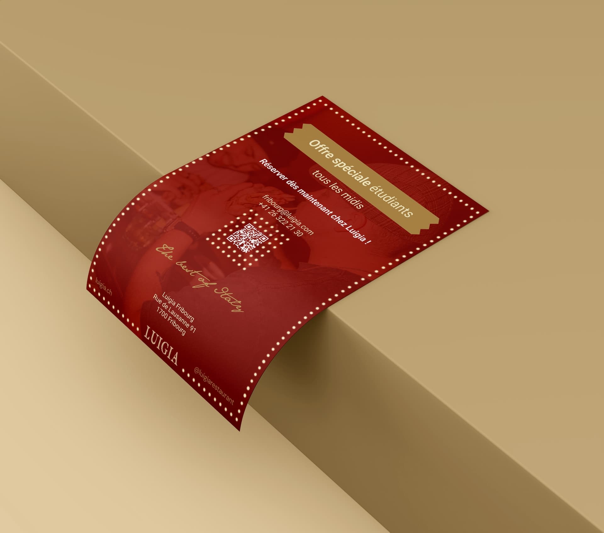 11 Luigia Restaurant Mockup Social Media Instagram