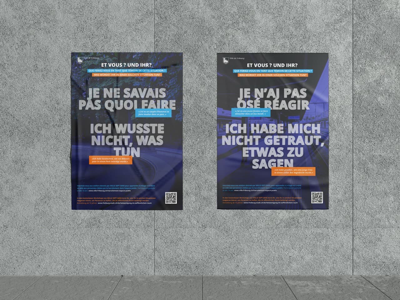 1 ville de fribourg affiche campagne harcelement de rue