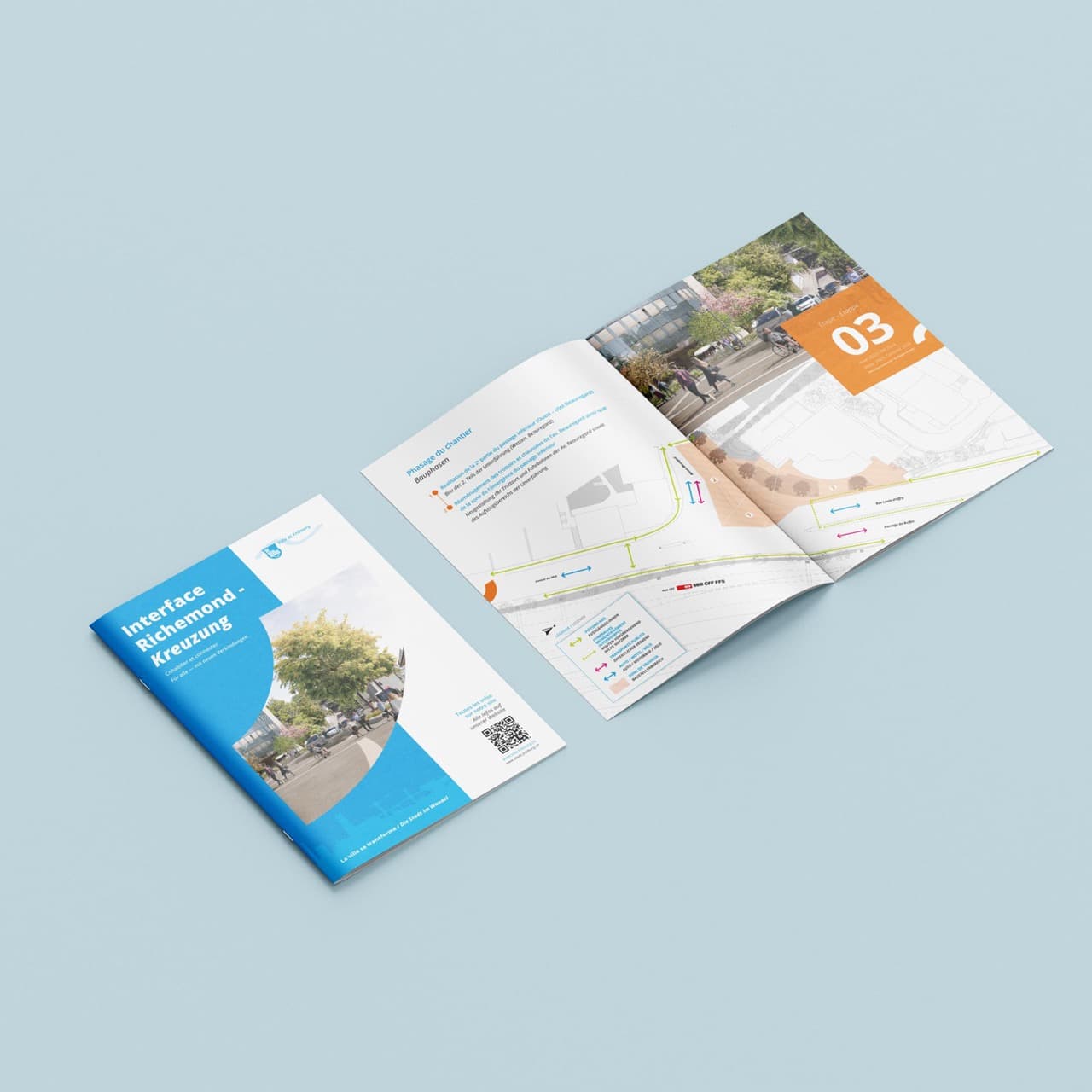 6 ville de fribourg brochure travaux interface richemond