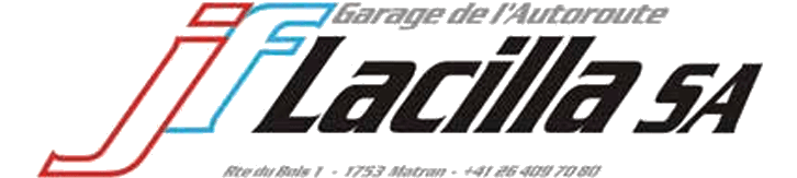 Ancien logo jf Lacilla SA, Garage de l’Autoroute