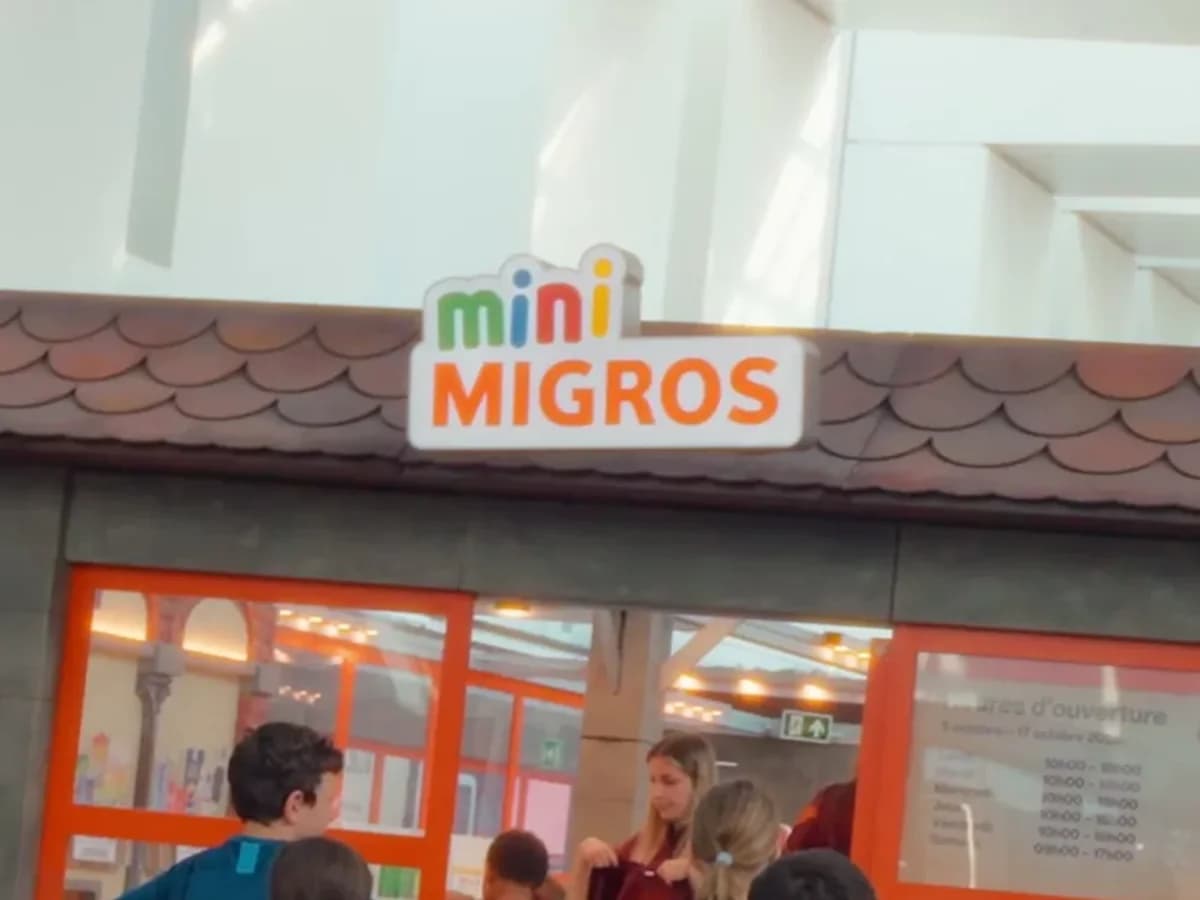 La Mini Migros installée au centre