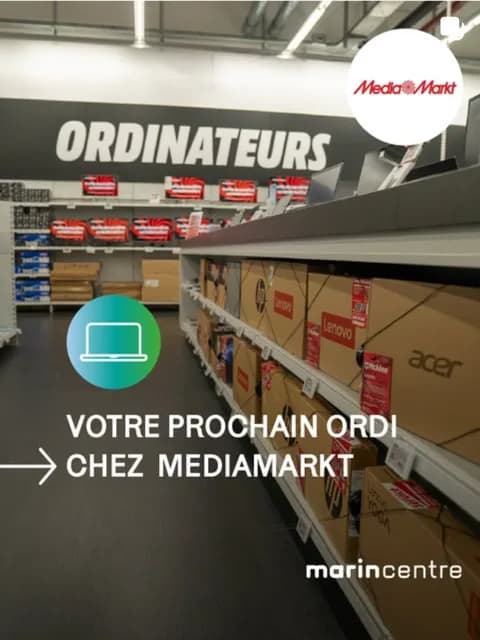 Publication : votre prochain ordi chez MediaMarkt
