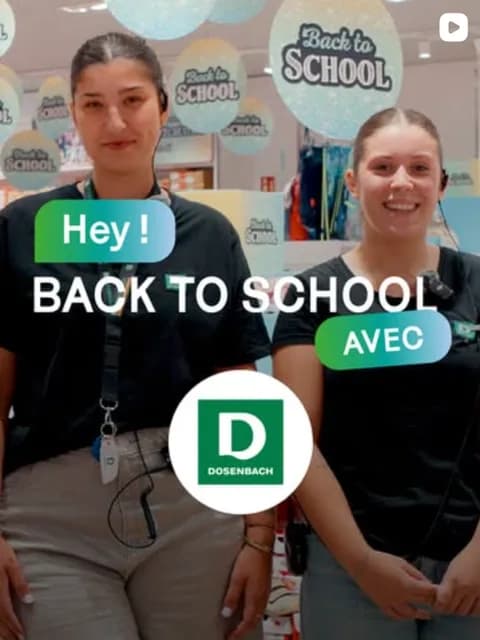 Publication : Back to School avec Dosenbach
