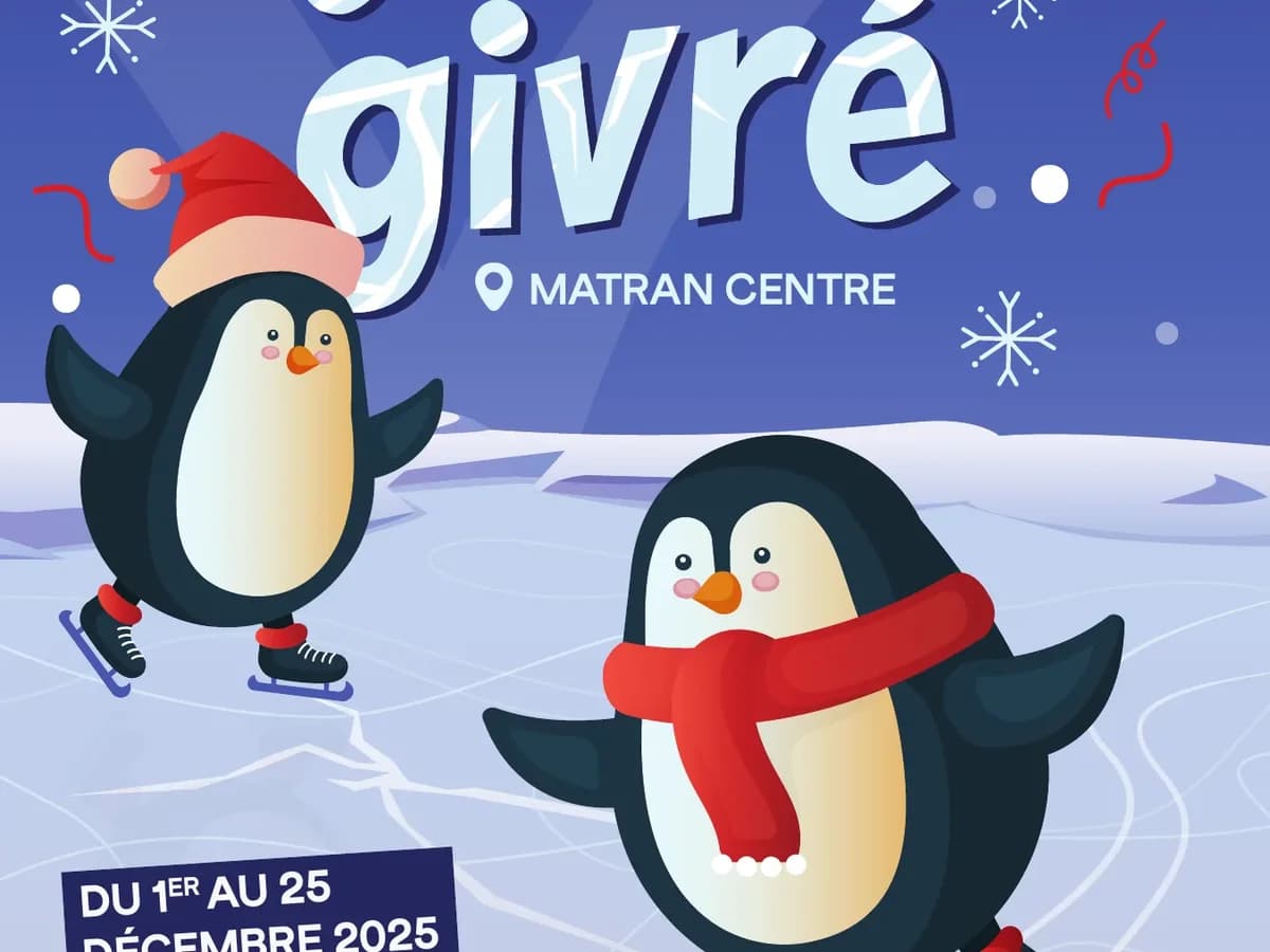 L’affiche de la campagne Un Noël givré