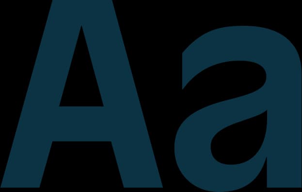 Lettres Aa en Antique Olive