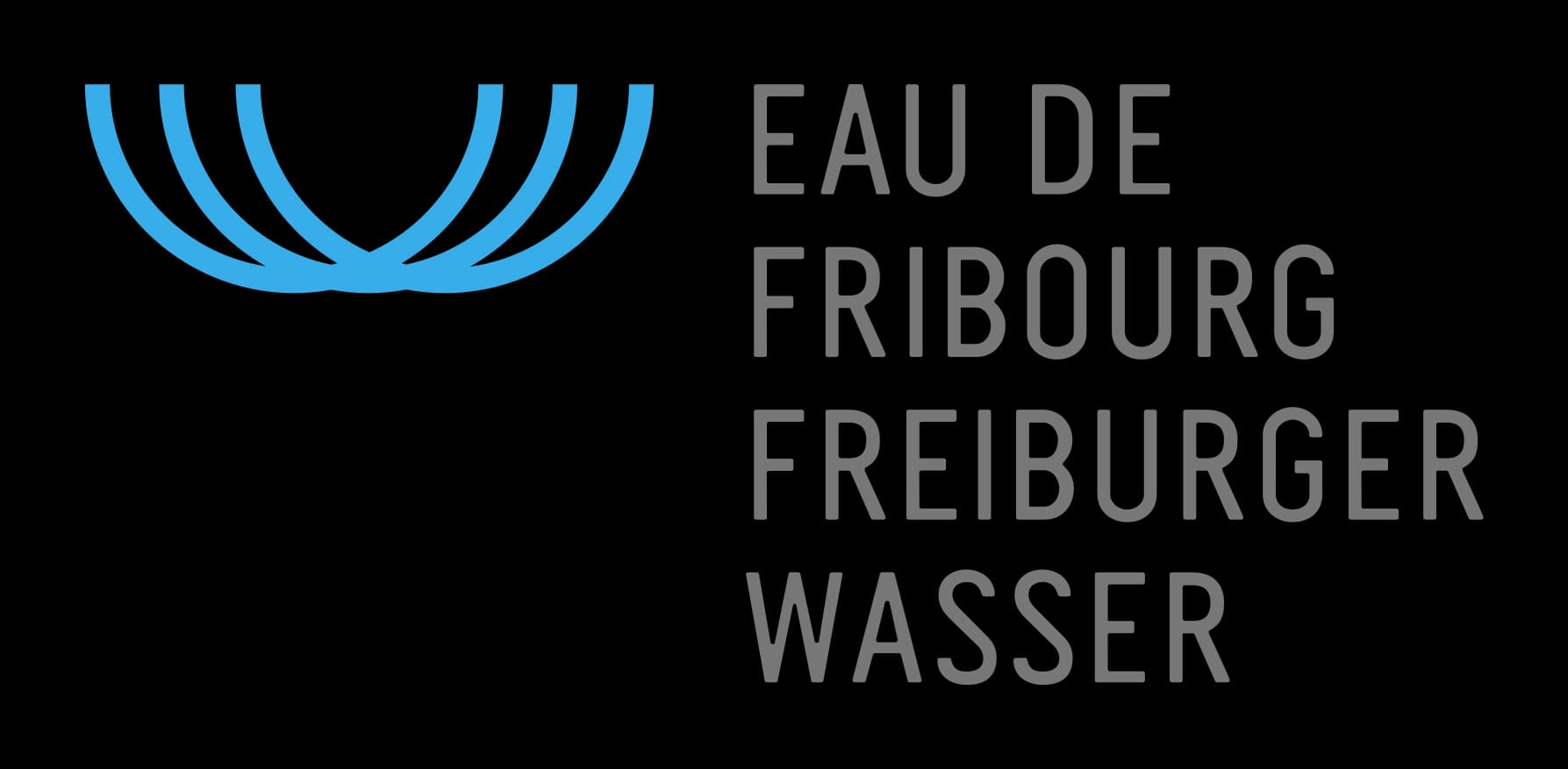 Logo Eau de Fribourg